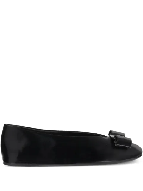 Ferragamo bow-detail ballet flats
