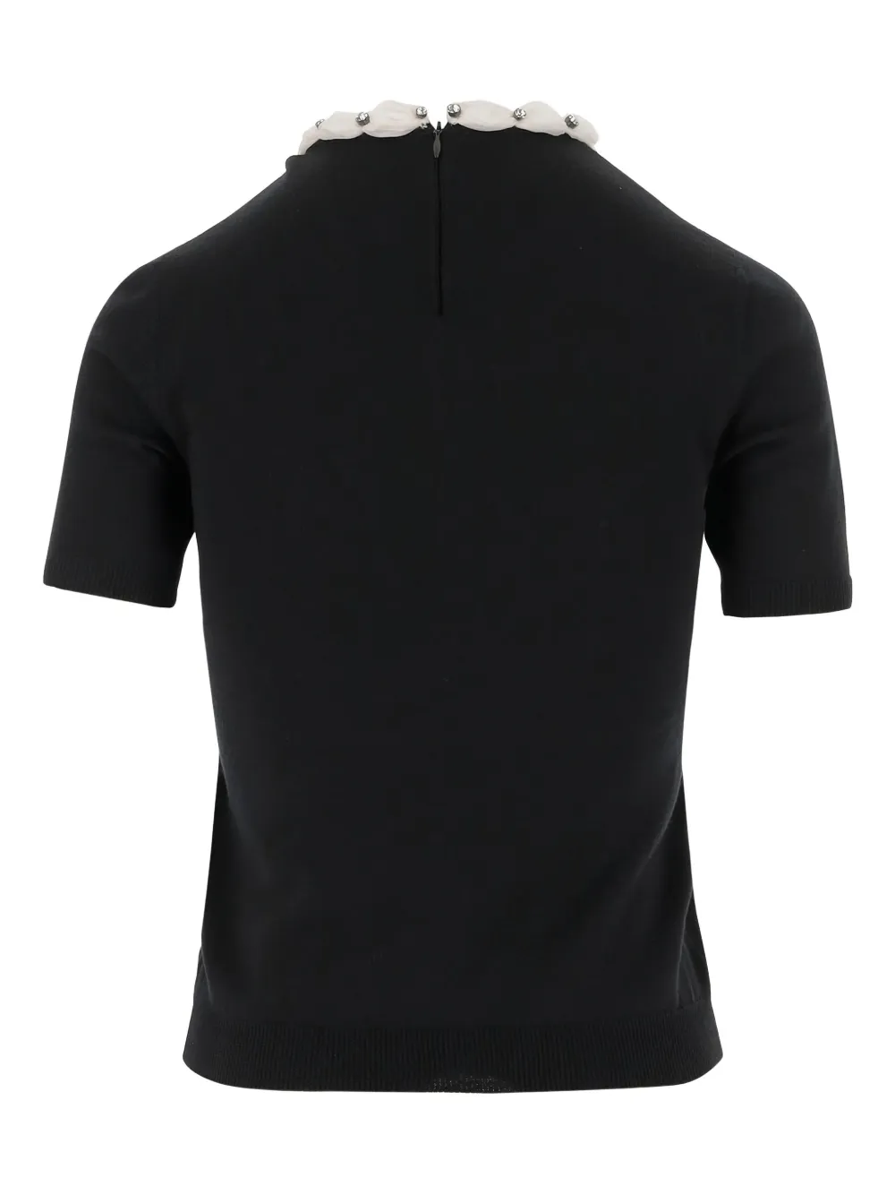 Valentino Garavani embellished-collar sweater | Knitted Sweaters | Image 2