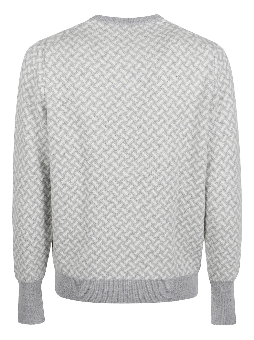 Drumohr round neck patterned sweater | Knitted Sweaters | Image 2