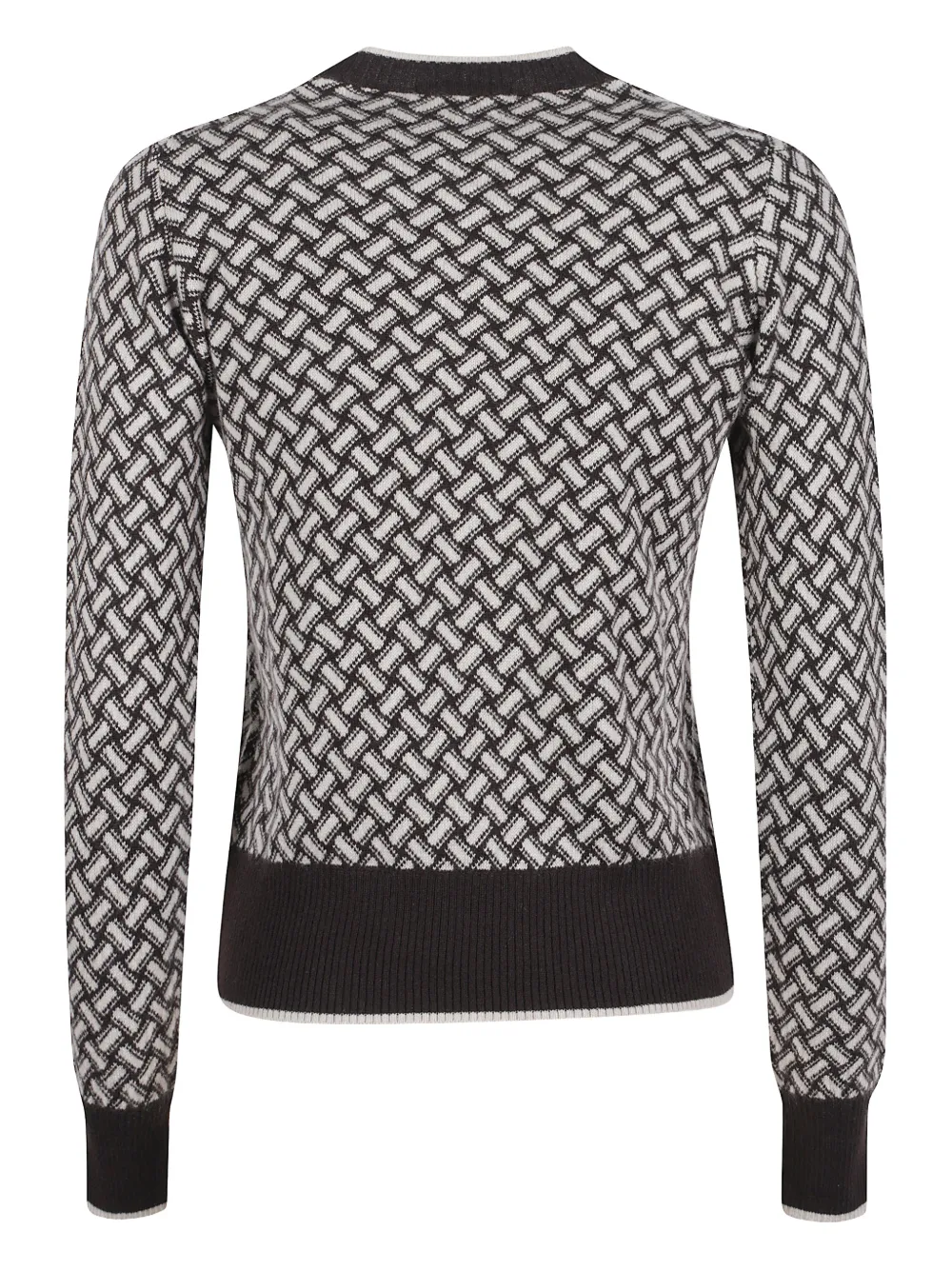Drumohr crew neck patterned sweater | Knitted Sweaters | Image 2
