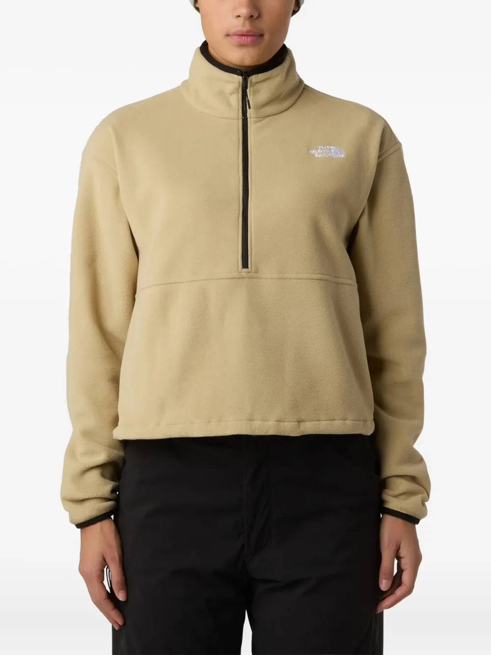 The North Face Glacier Fleece Zip-up Sweatshirt In Nude