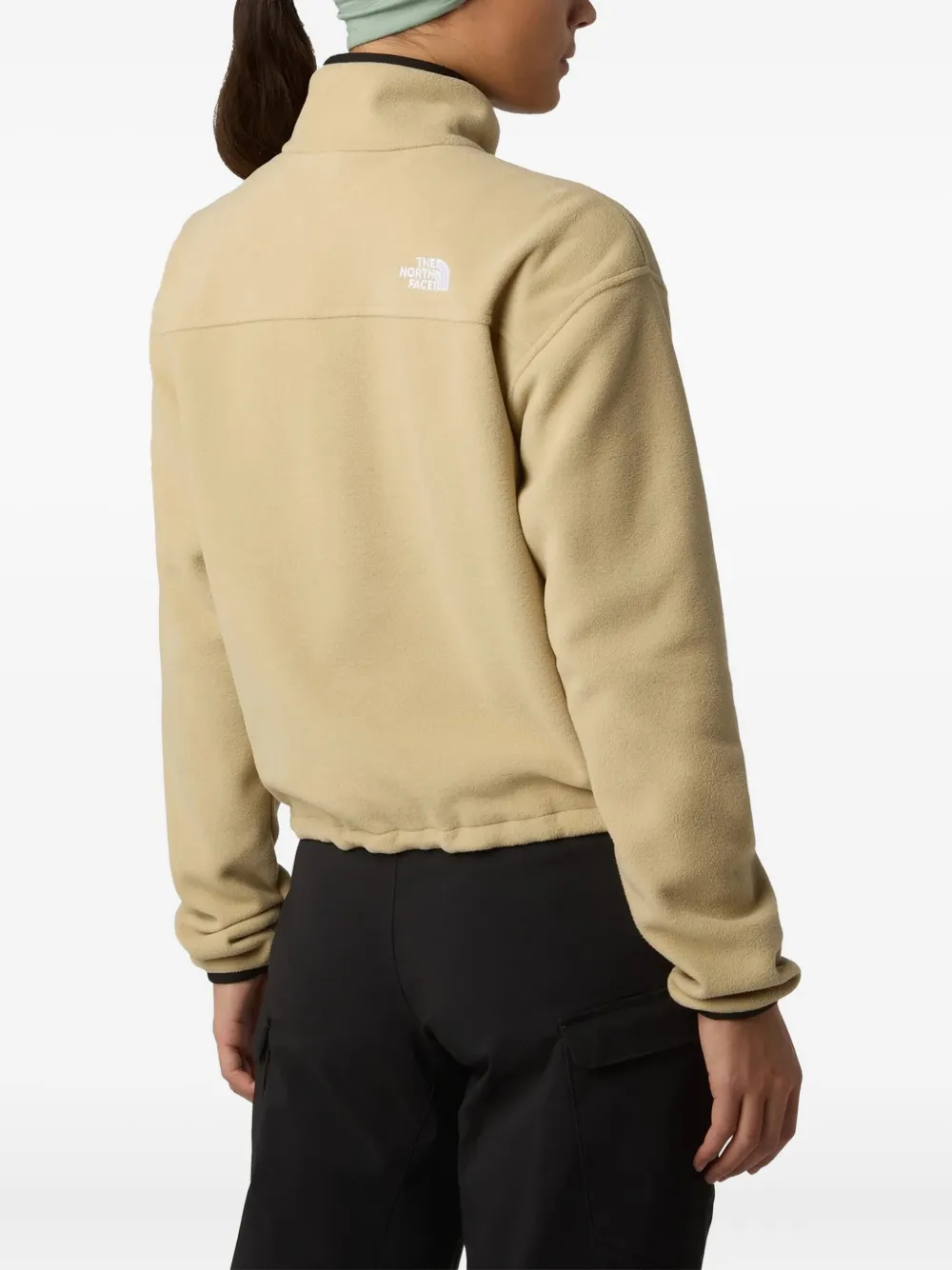 The North Face Glacier Fleece Zip-up Sweatshirt In Nude
