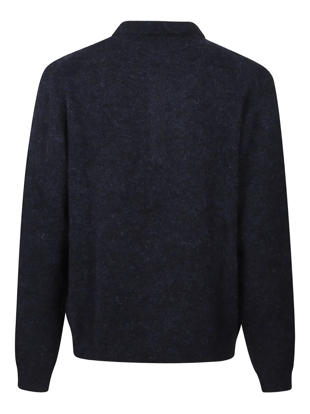 Sunflower Wollen poloshirt met polohals - Blauw