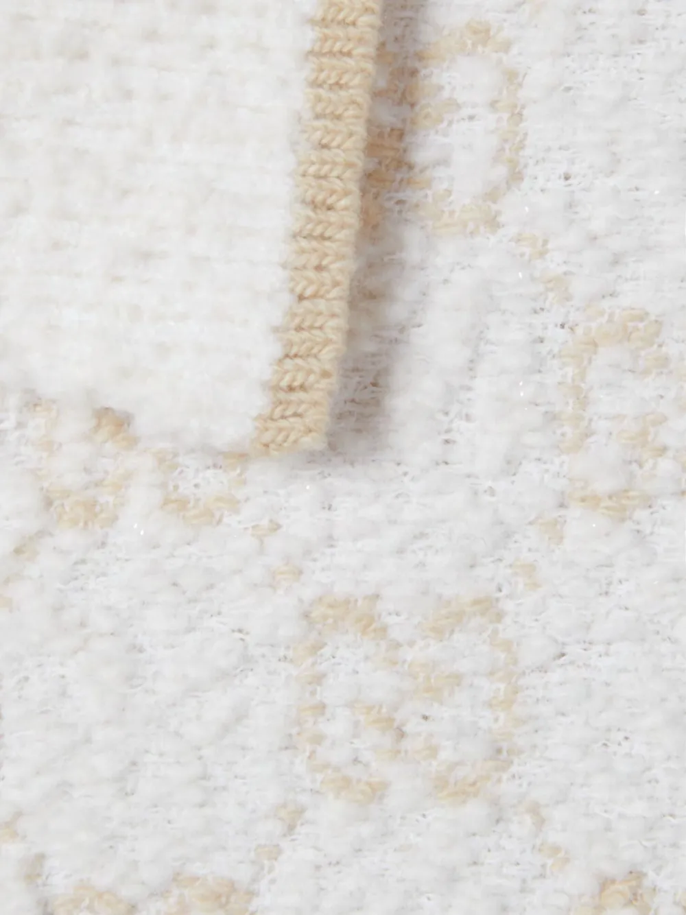 Gucci Gg-pattern Short-sleeve Mini Dress In Brown