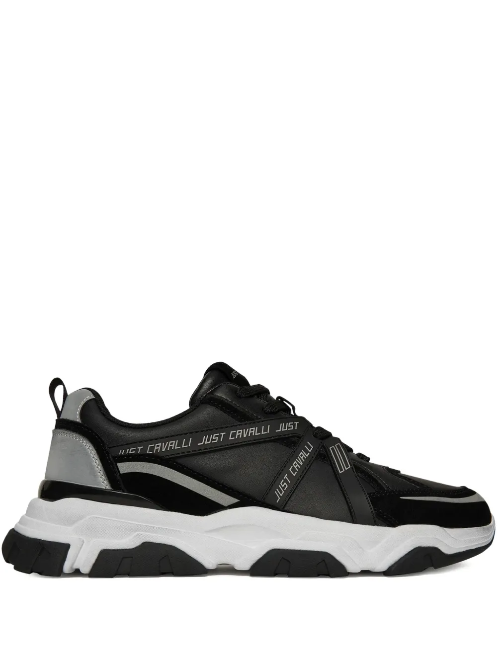Just Cavalli logo-print sneakers | Black | Image 1