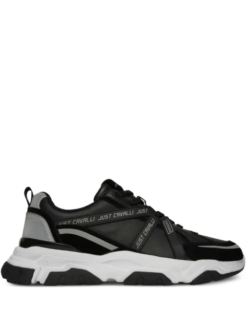 Just Cavalli logo-print sneakers