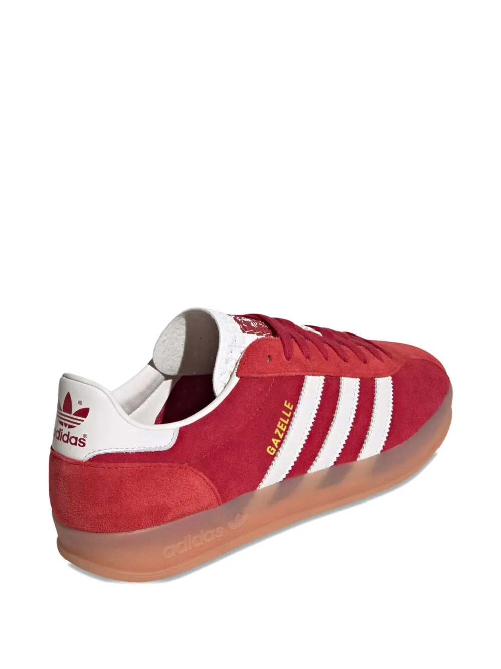 Adidas Originals Gazelle Suede Leather Sneakers In Burgundy