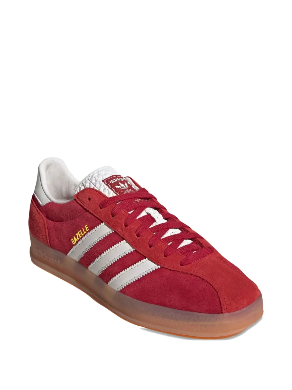 Adidas Originals Gazelle Suede Leather Sneakers In Burgundy