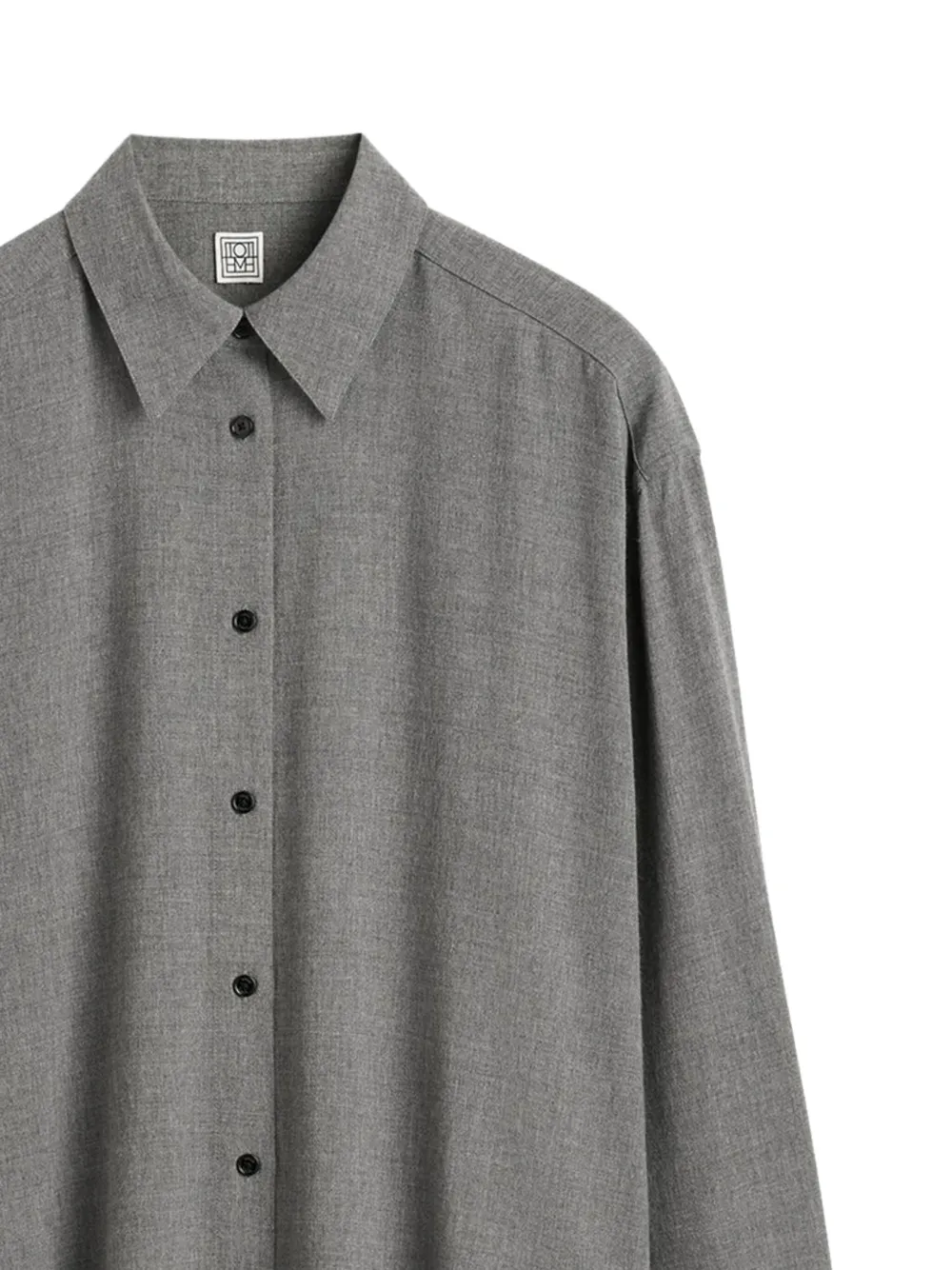 TOTEME Button-down blouse - Grijs