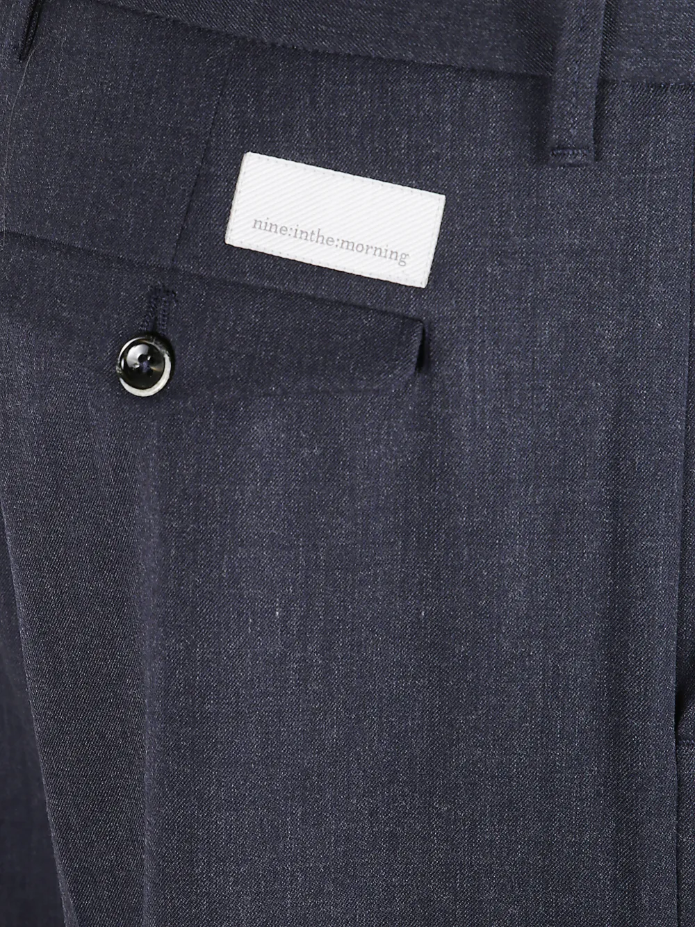 Nine In The Morning Palazzo Leg Pants Nadia In Blue