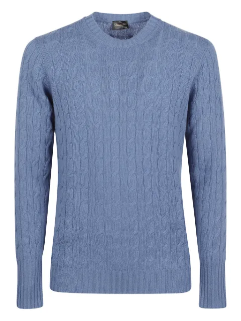 Drumohr braided roundneck sweater