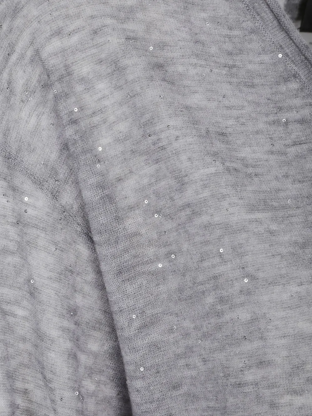 PINKO Top verfraaid met pailletten Grijs