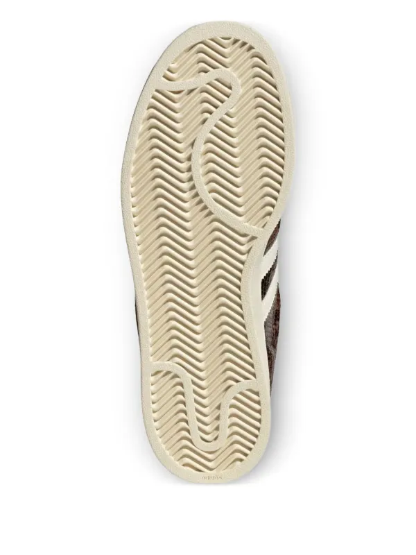 Adidas スネークスキン スニーカー | ブラウン | FARFETCH JP