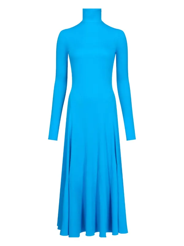 alaia dress blue Pretty Vacant Gia Dress in Blue Chevron – Two by Two Online main image 1