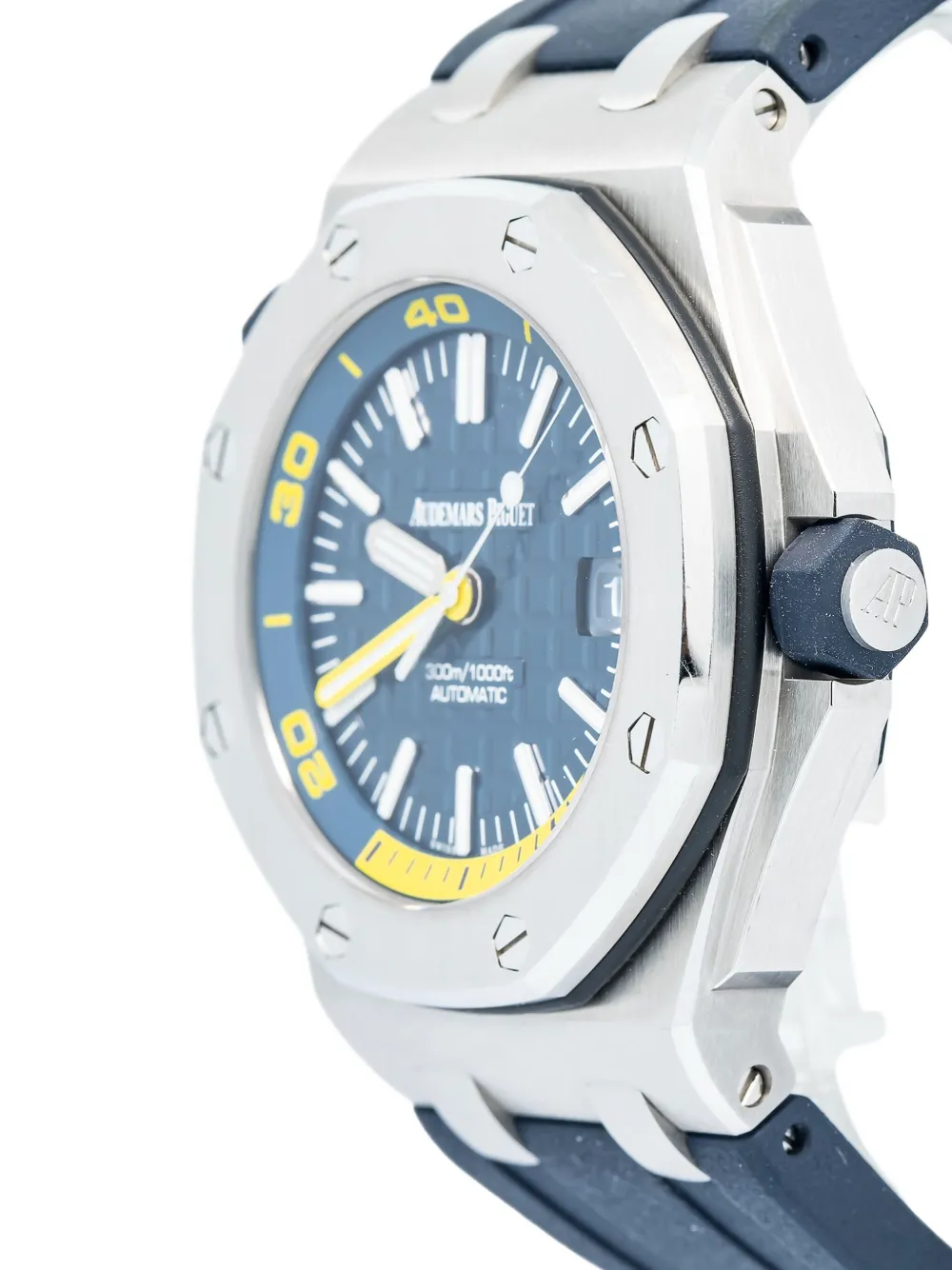 Pre-owned Audemars Piguet Pre Owned Royal Oak Offshore 42mm In Blue