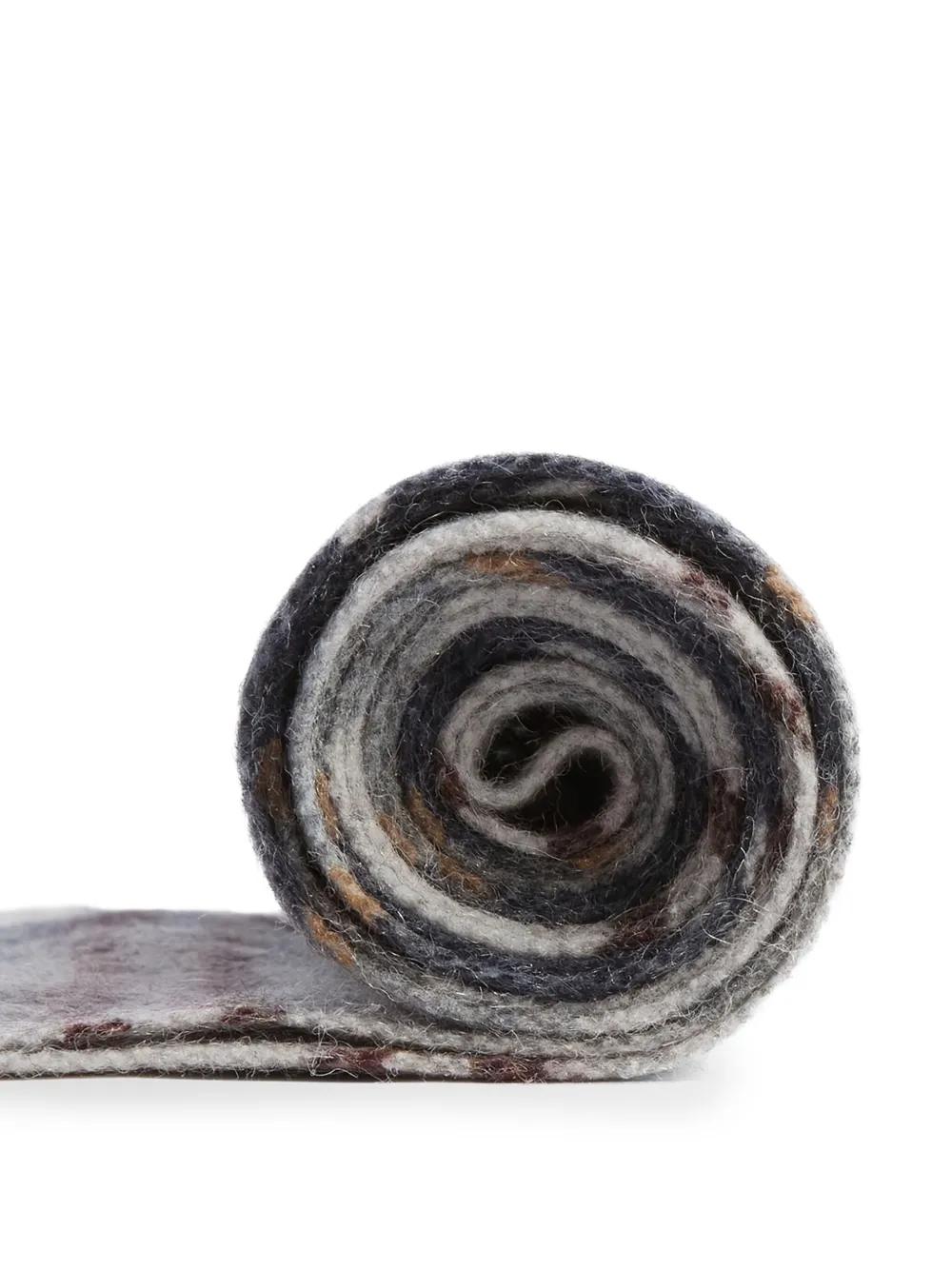 Barbour Geruite sjaal met franje Grijs