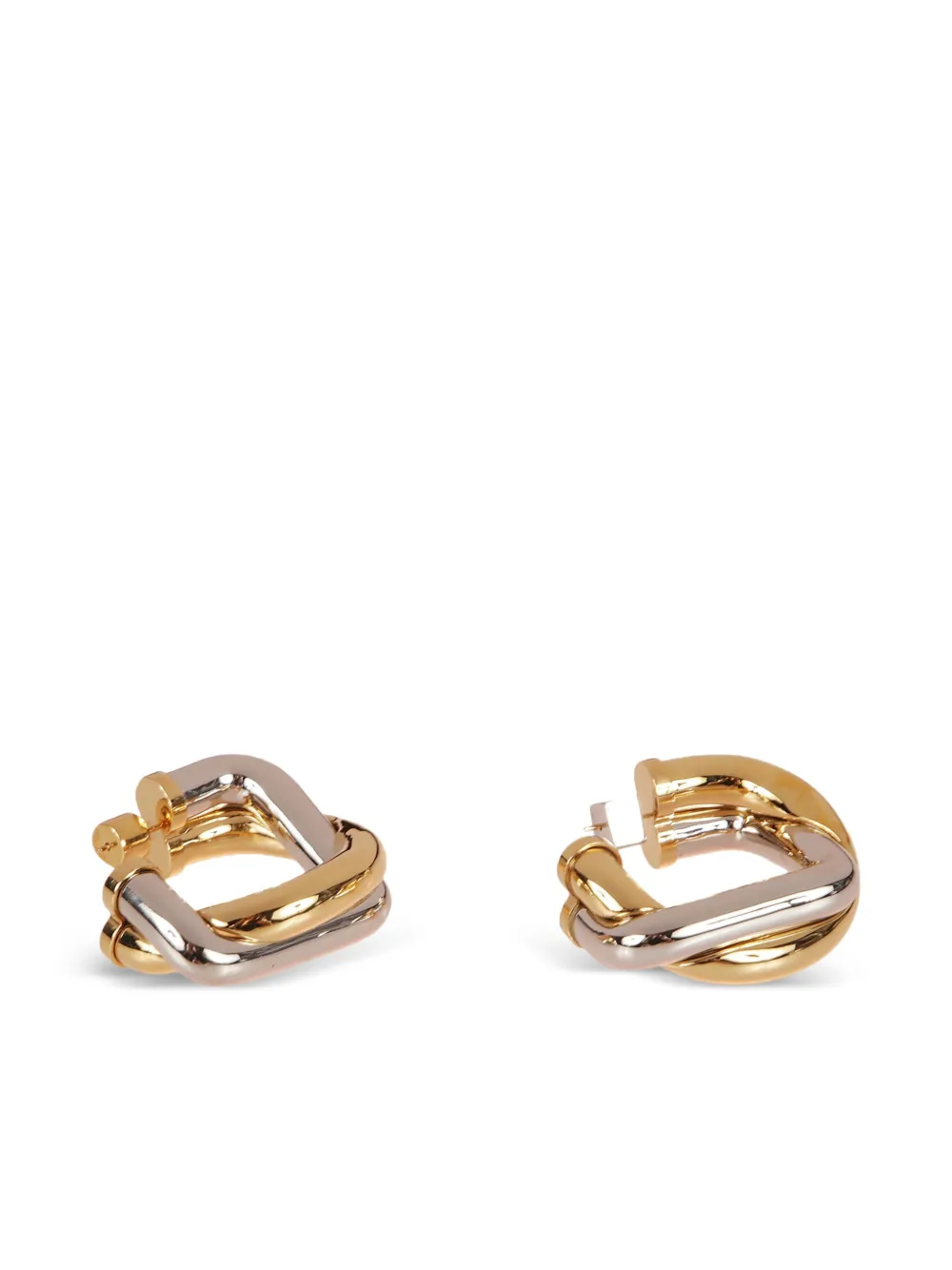 Jacquemus Doppio intertwined hoop earrings | Image 2