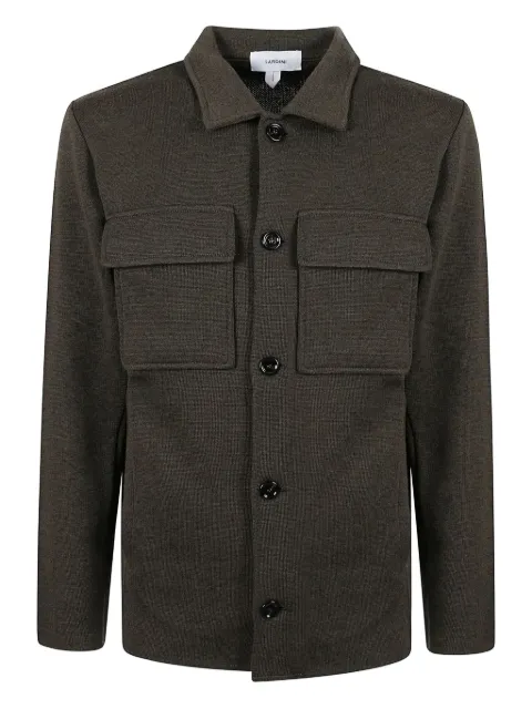 Lardini flap-pocket shirt jacket