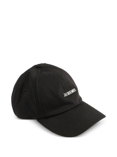 Jacquemus logo-embroidered cotton cap