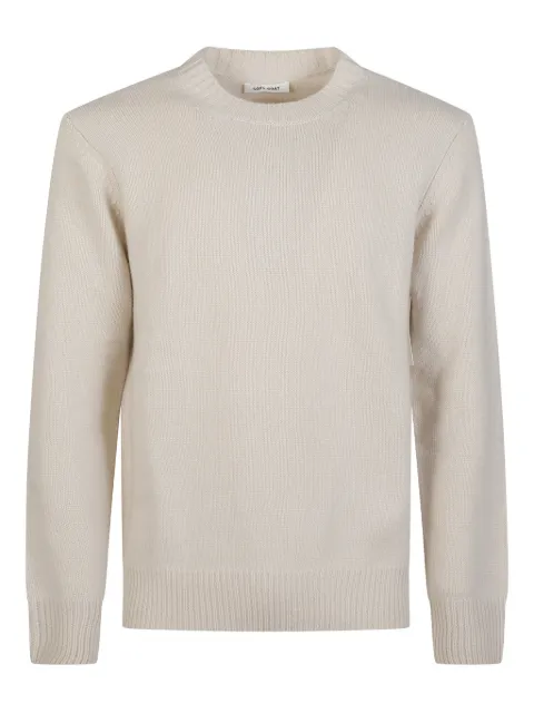 Soft Goat ribbed crew-neck sweater