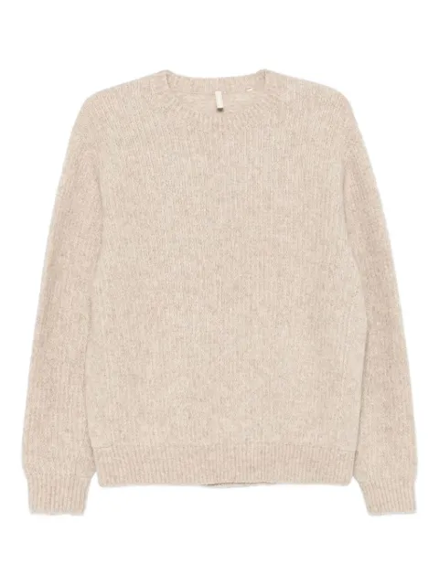 Sunflower ribbed alpaca sweater