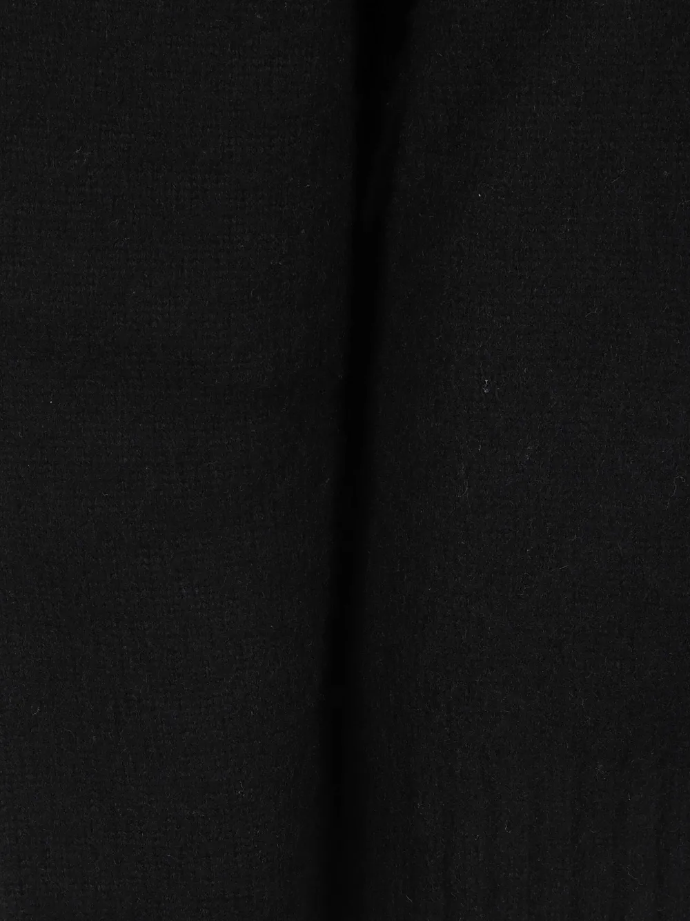 Axel Arigato Crew Neck Black Wool Blend Sweater In Black