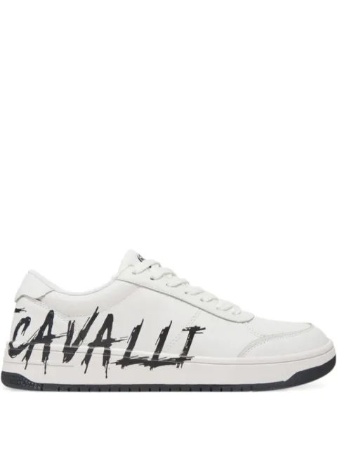 Just Cavalli logo-printed sneakers