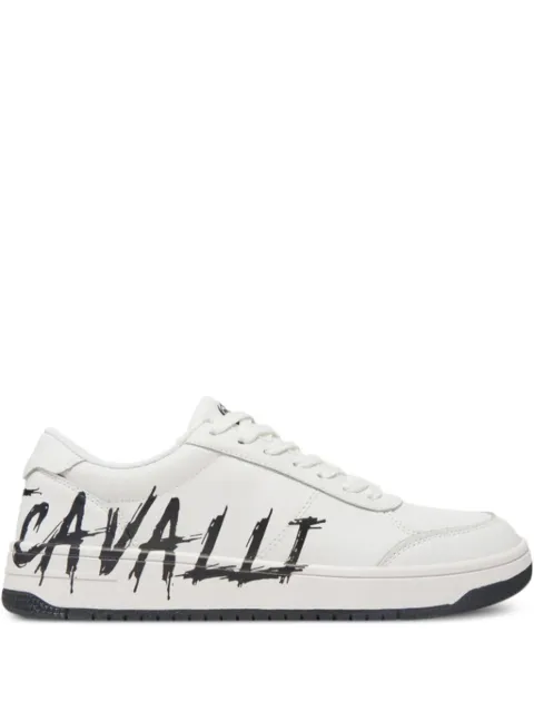 Just Cavalli logo-printed sneakers