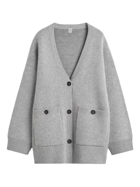 TOTEME pocket v-neck cardigan