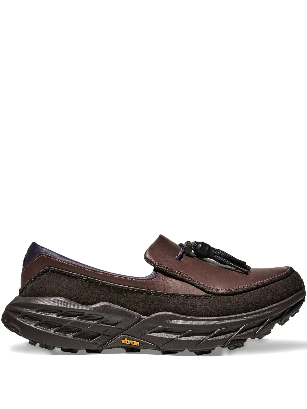 Hoka Speed Tasselled Loafer In Brown