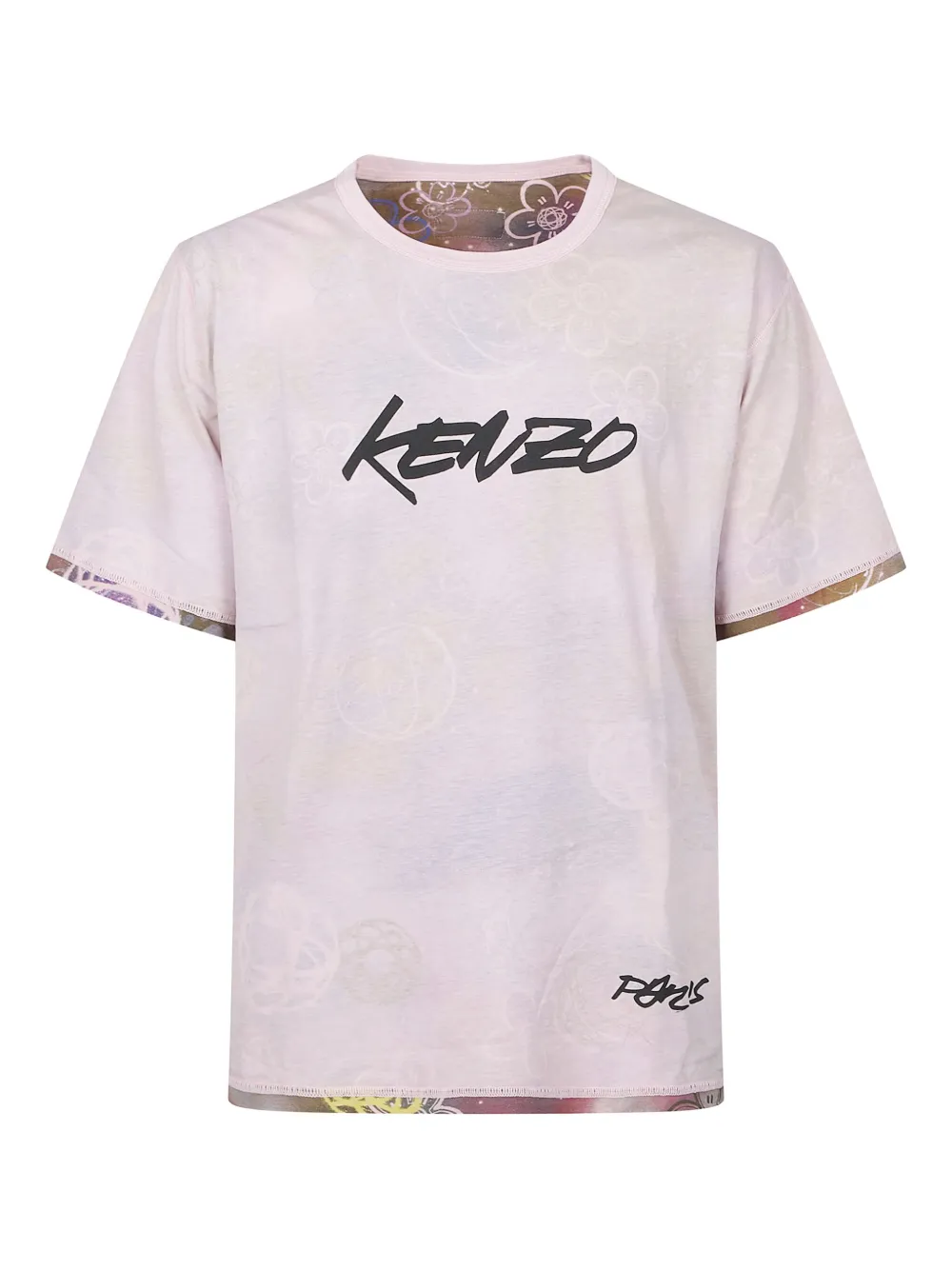 Kenzo x Futura logo-print T-shirt | Pink | Image 1