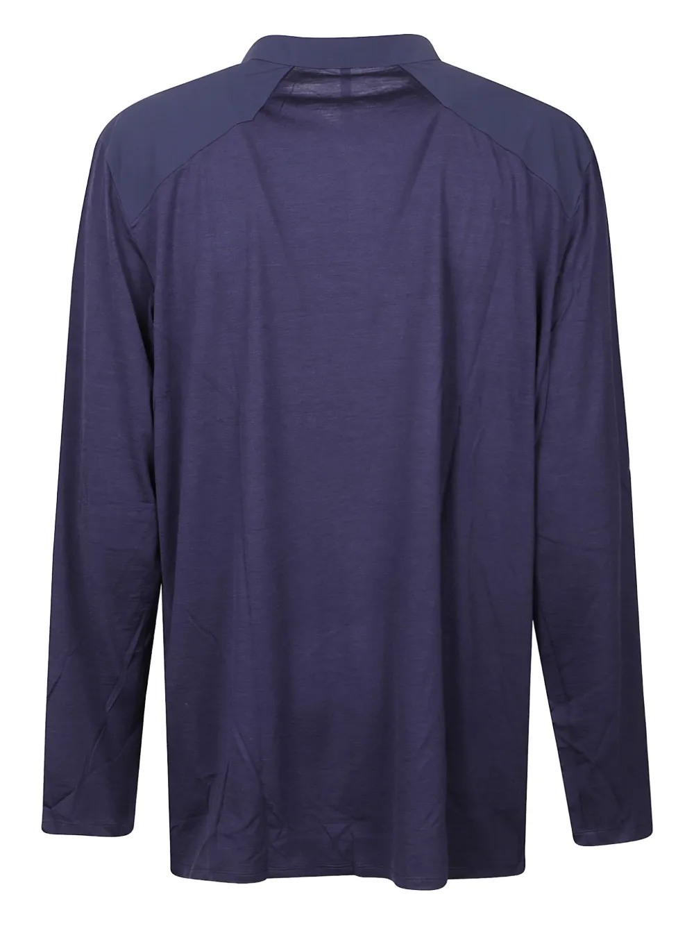 Veilance Poloshirt met lange mouwen en rits - Paars