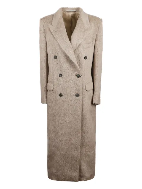 Tagliatore double-breasted wool coat