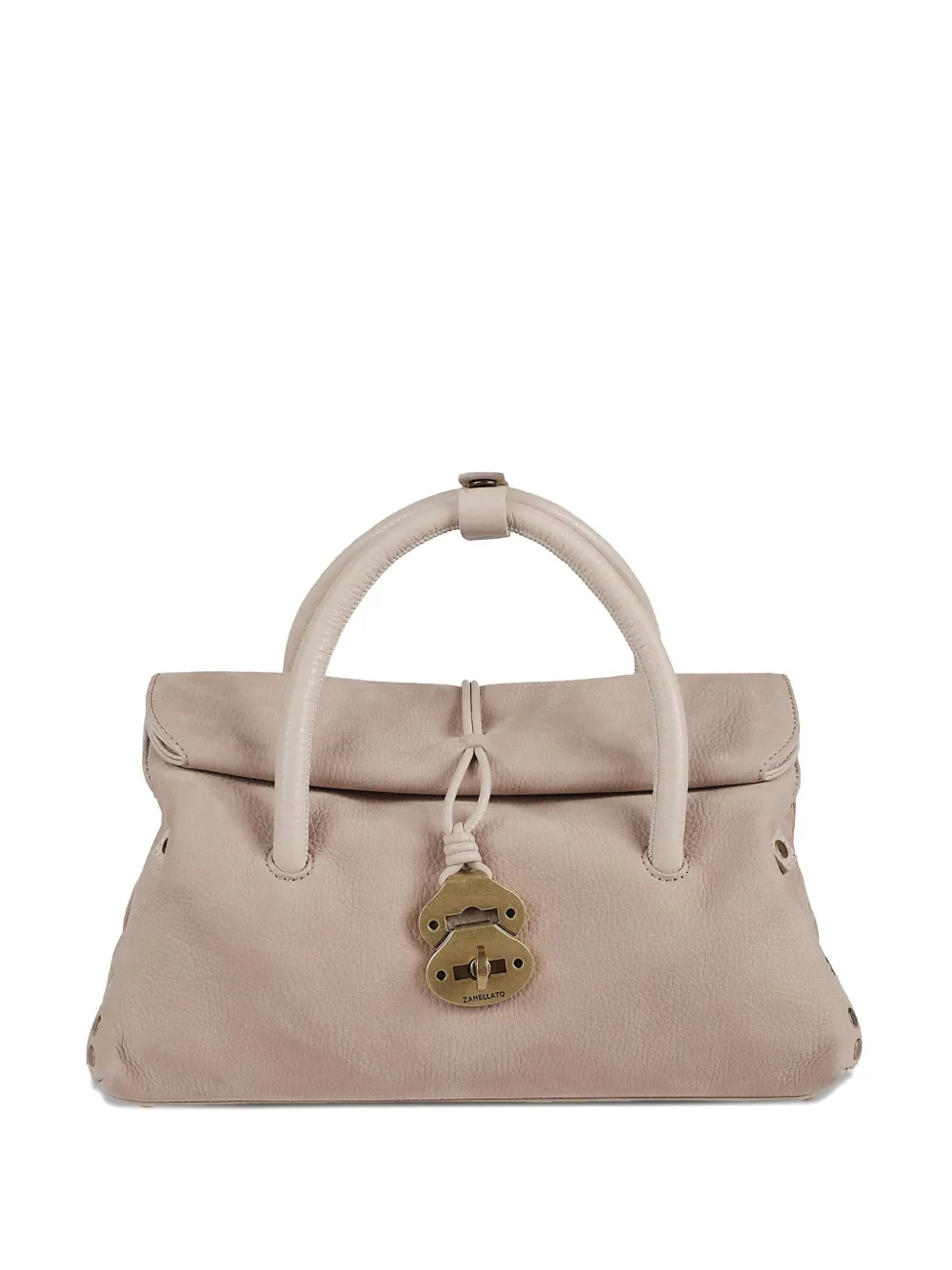 Zanellato Borsa tote Dotta Jones con borchie - Toni neutri