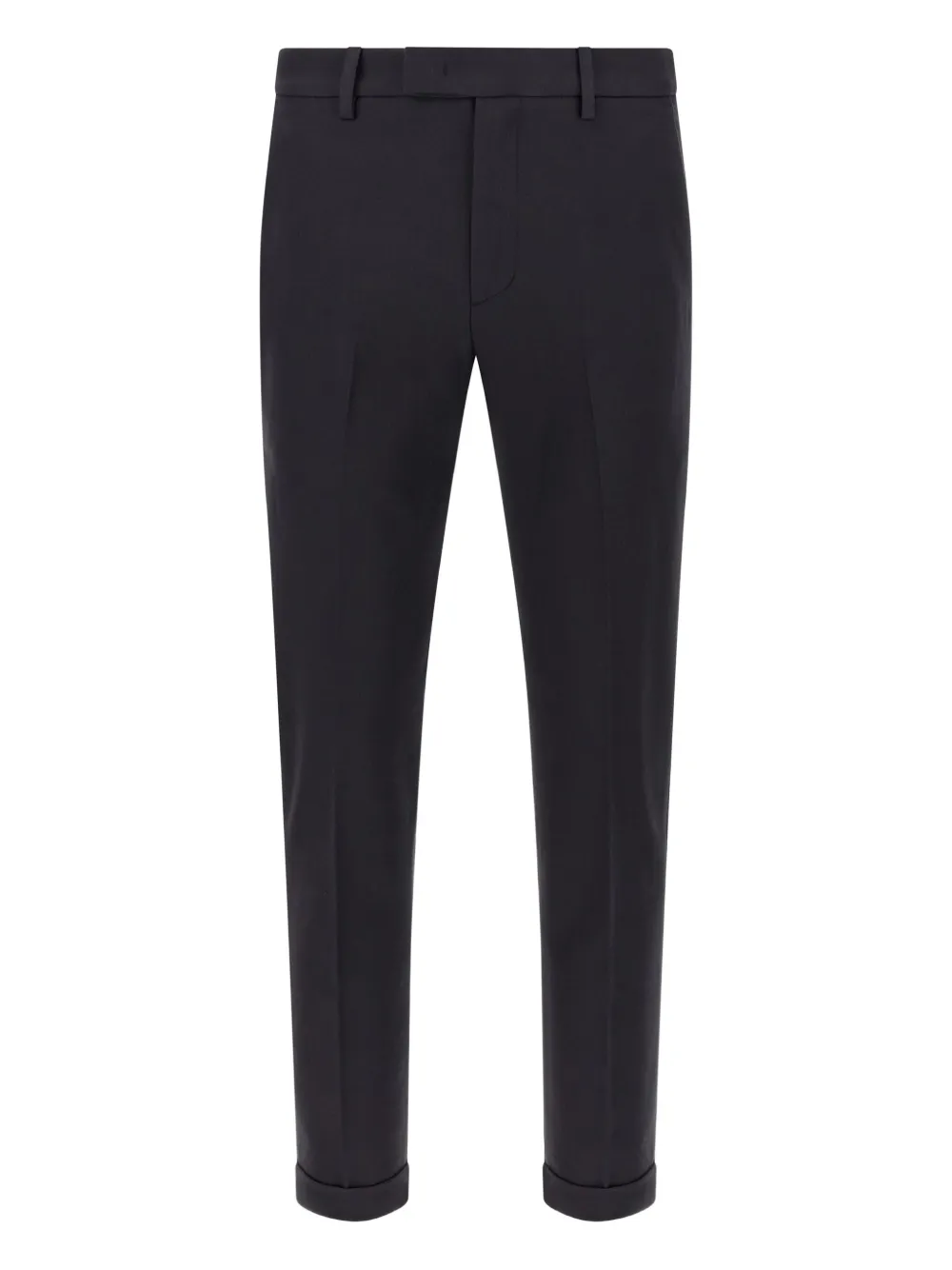 Department 5 pressed-pleat turn-up trousers Blauw