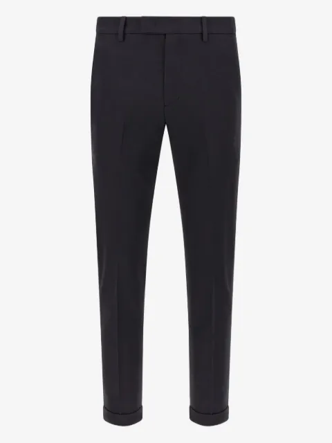 Department 5 pressed-pleat turn-up trousers