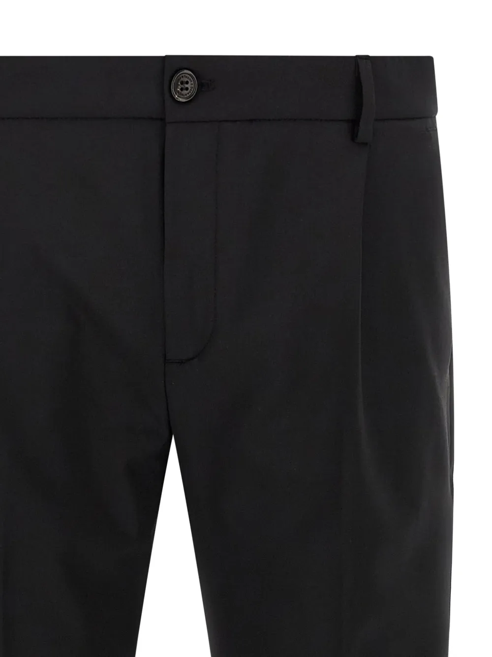 Department 5 pleated wool-blend trousers Zwart