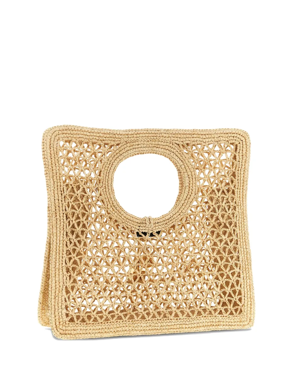 Jacquemus interlocking-closure tote bag - ニュートラル Jacquemus interlocking-closure tote bag - ニュートラル
