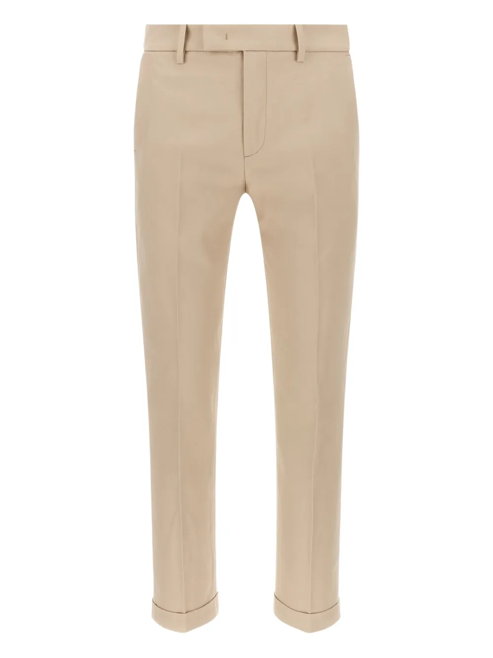 Department 5 pressed turn-up trousers Beige