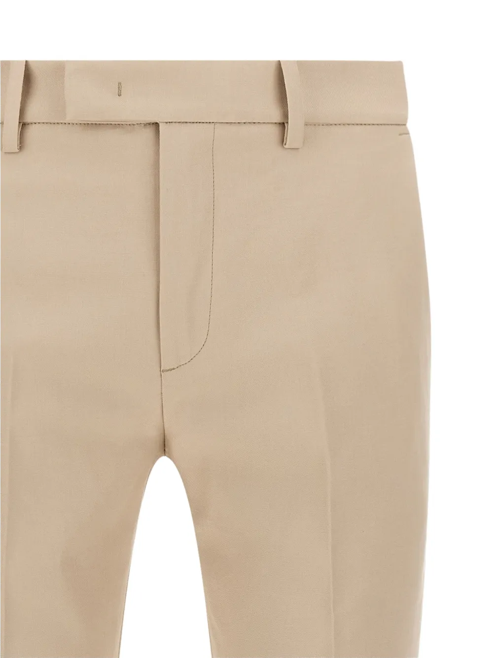 Department 5 pressed turn-up trousers Beige
