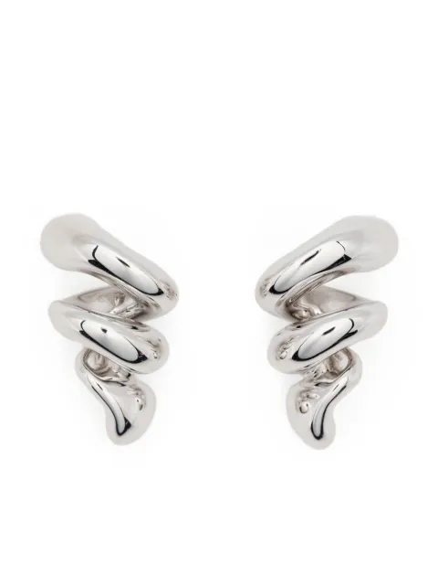 Maria Black spiralformat örhänge