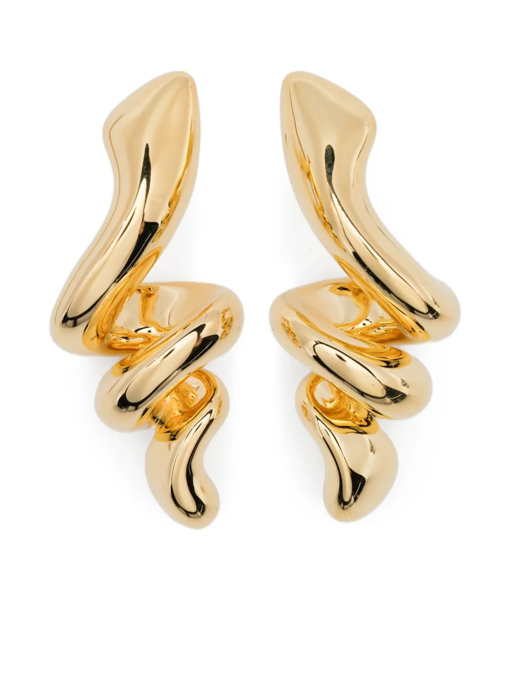 Maria Black spiral earrings - ゴールドトーン Maria Black spiral earrings - ゴールドトーン