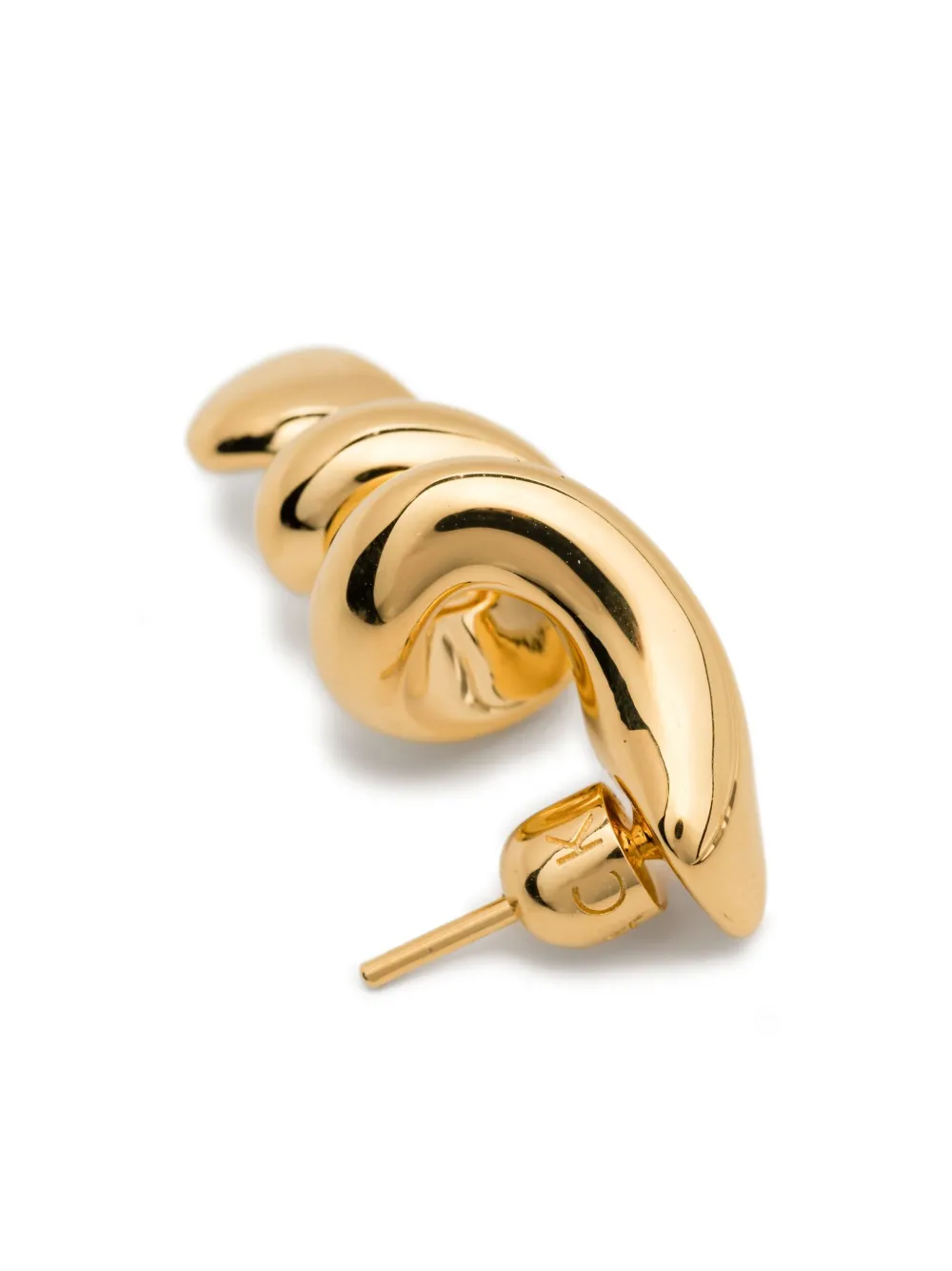 Maria Black Small Coil Earrings In Gold