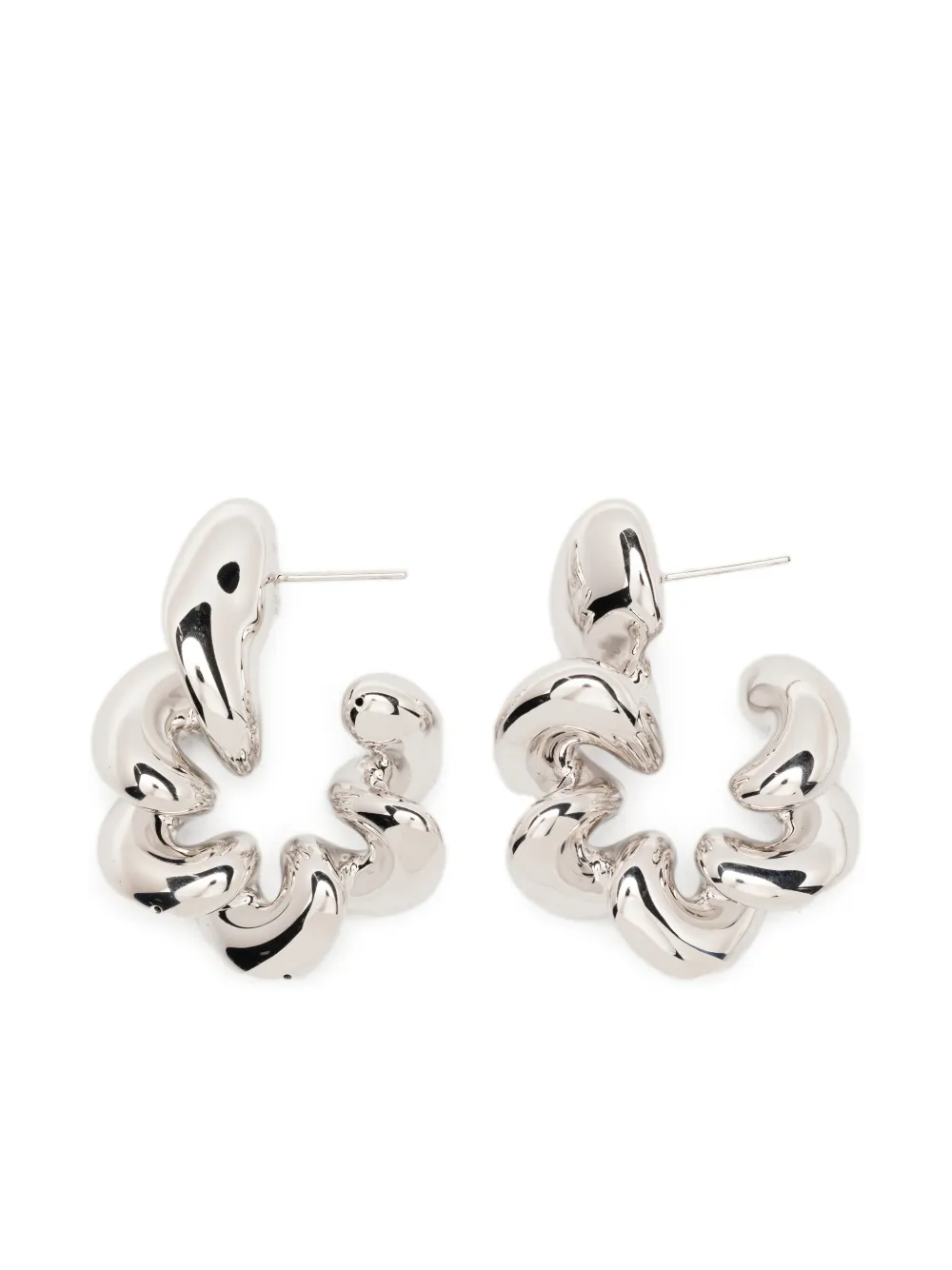 Maria Black spiral earrings - シルバートーン Maria Black spiral earrings - シルバートーン