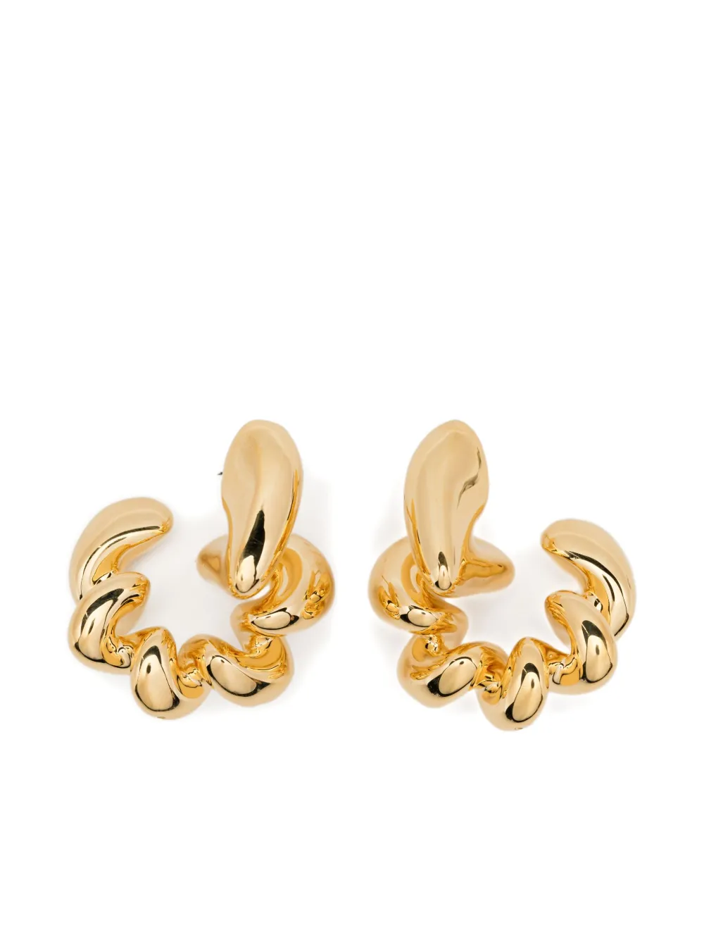Maria Black spiral earrings | Gold | Image 1
