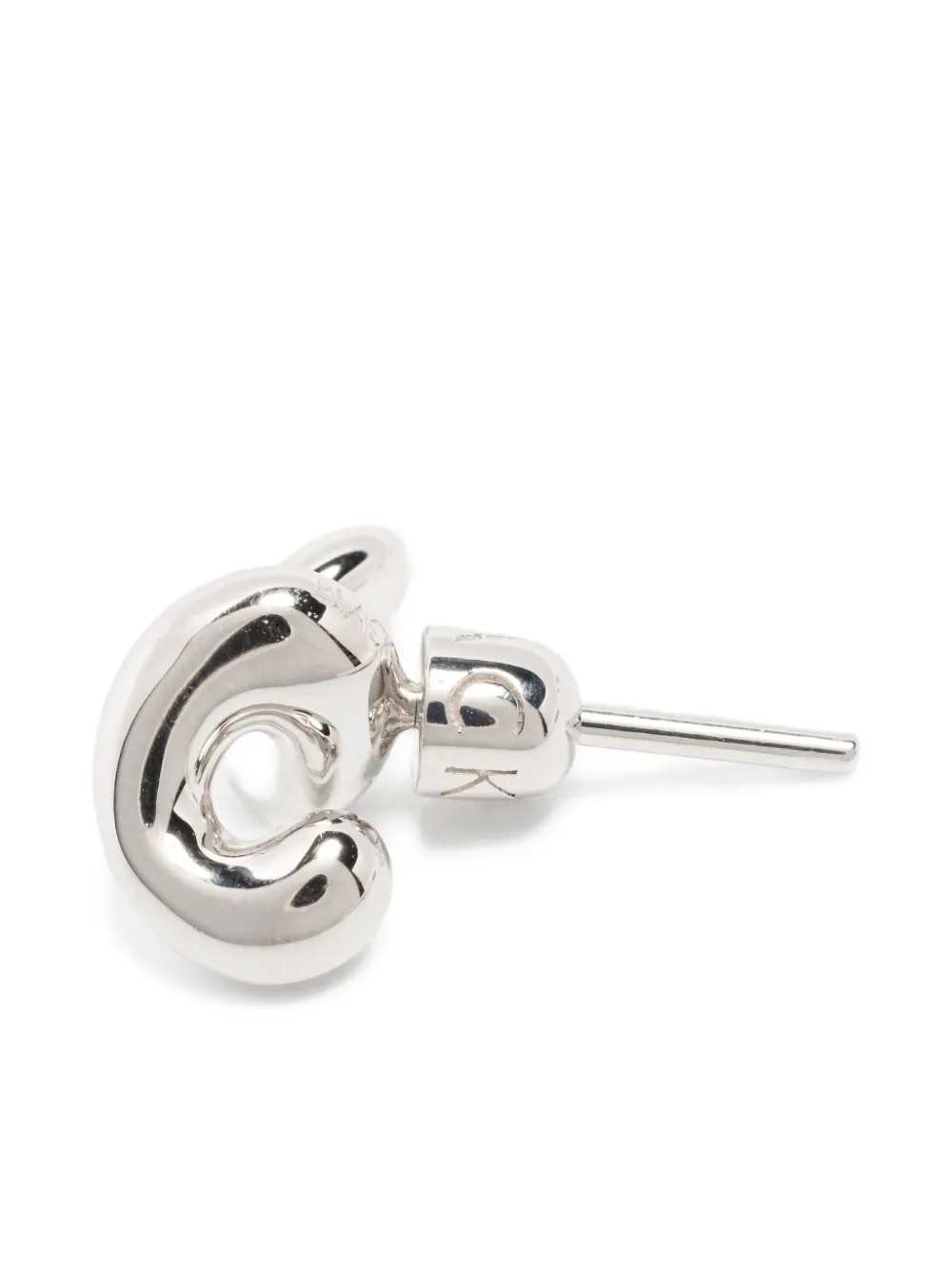 Maria Black Coil Whirl stud earrings | Image 2