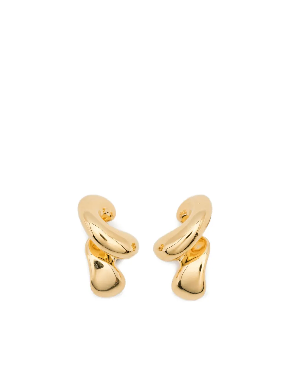 Maria Black whirl earrings - ゴールドトーン Maria Black whirl earrings - ゴールドトーン