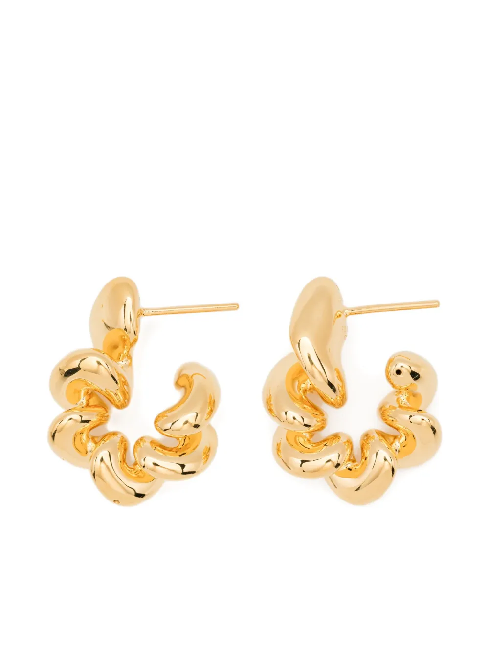 Maria Black polished-finish earrings | Gold | Image 1
