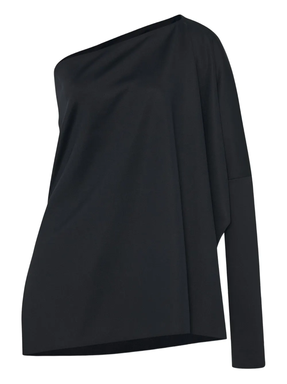 Rosetta Getty One-shoulder Top In Black
