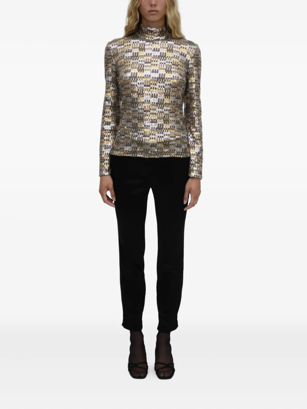 Rosetta Getty Cropped Trousers In Black
